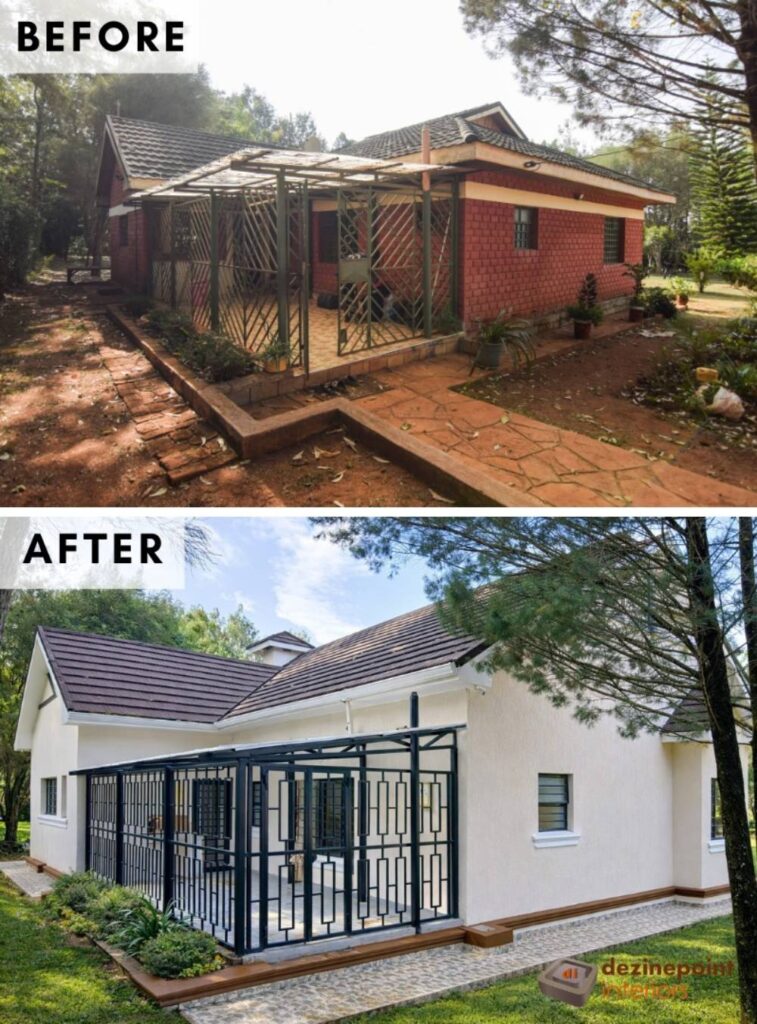 construction renovation before and after 2