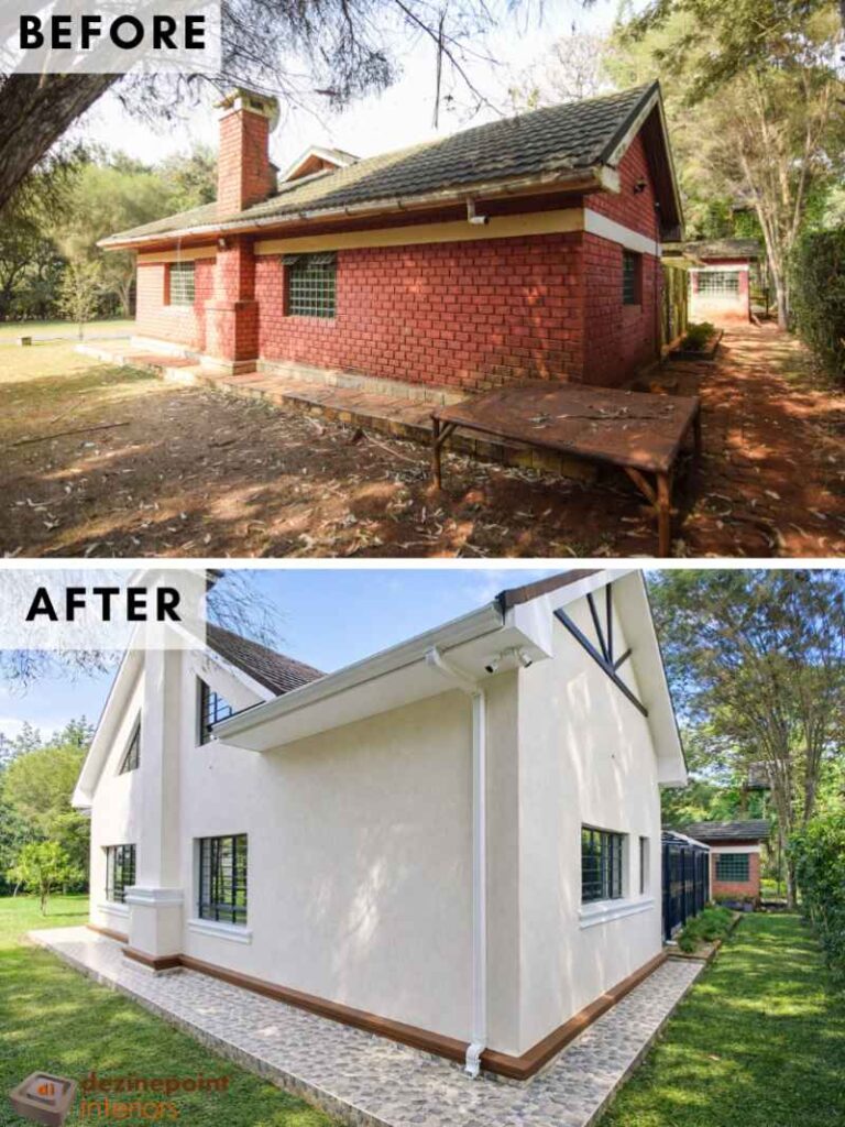 home exterior design chimney angle by dezine point interiors