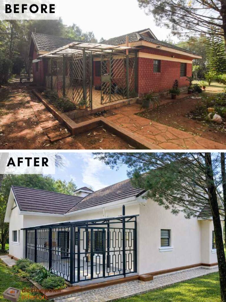 Before/After Home Exterior Design