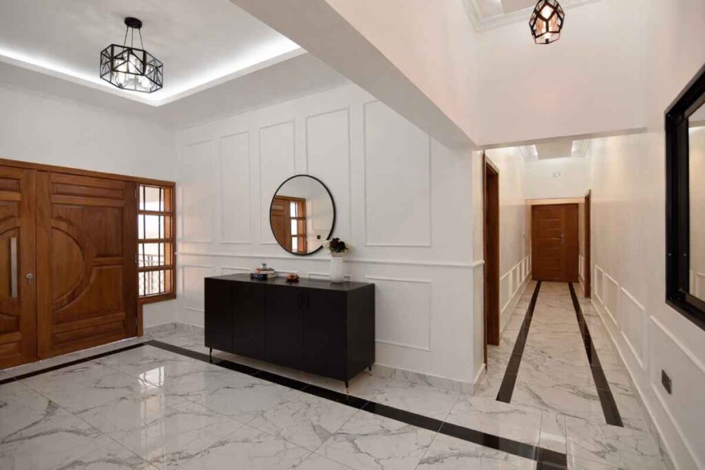 modern wainscoting panels _ dezine point interiors 2