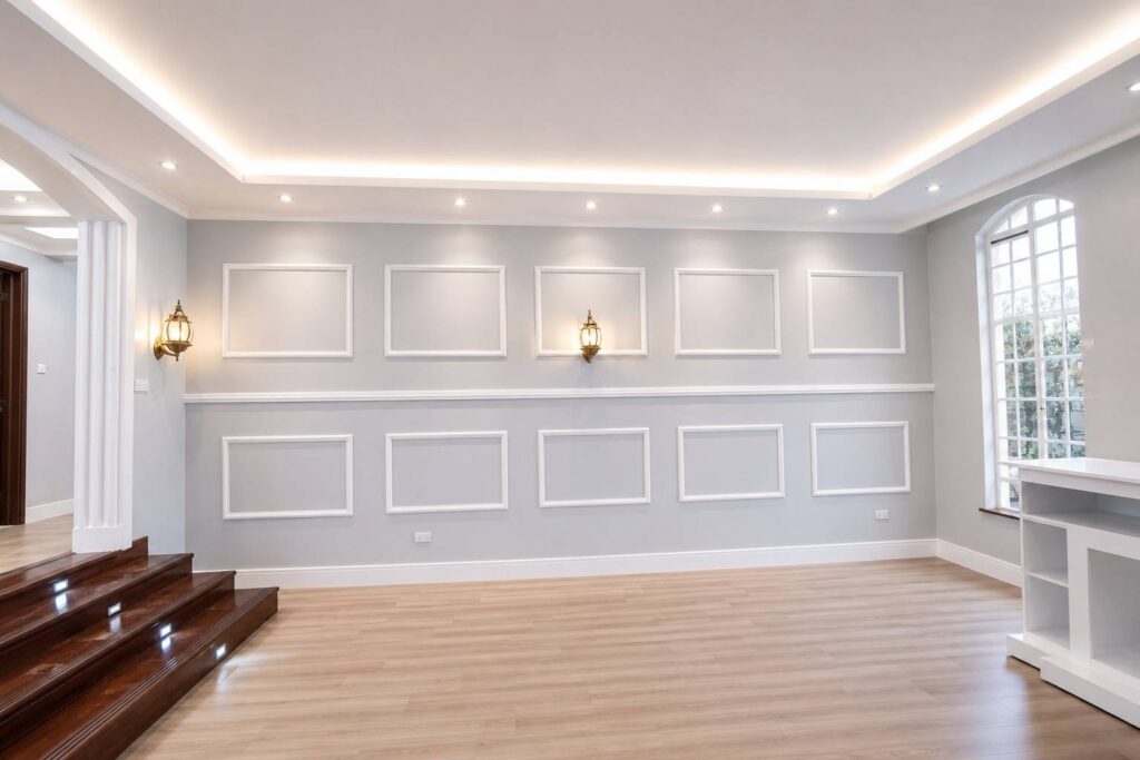 wainscoting-accent-wall-before-after-nairobi