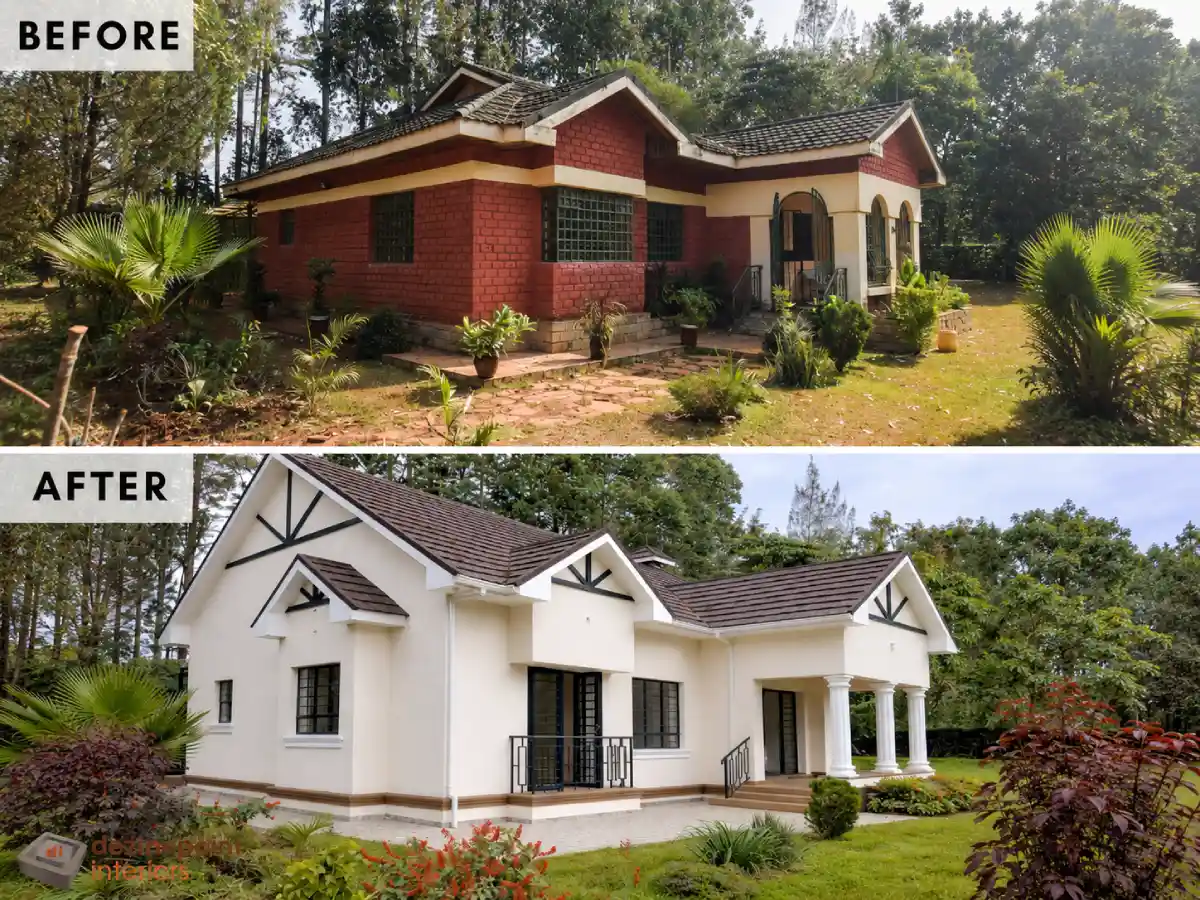 House renovation transformation before and after