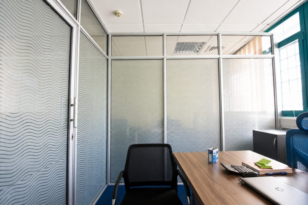 Momentum Freight office partitioning 3