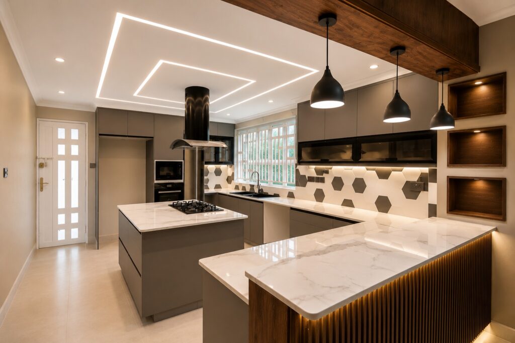 island kitchen design