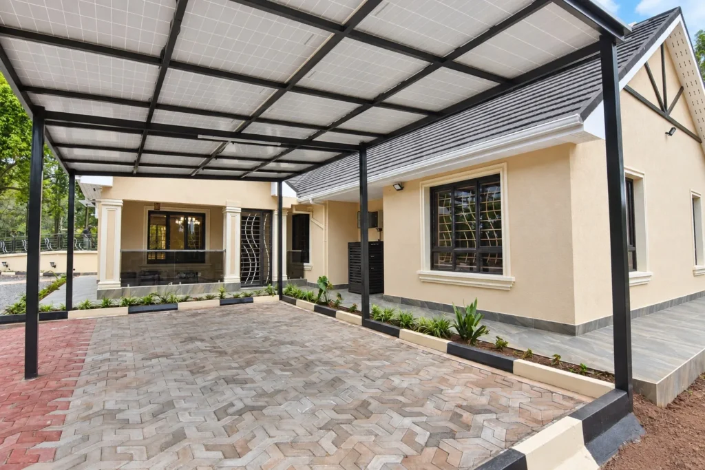 Renovated bungalow exterior, final look, Kilimambogo, Machakos (11)