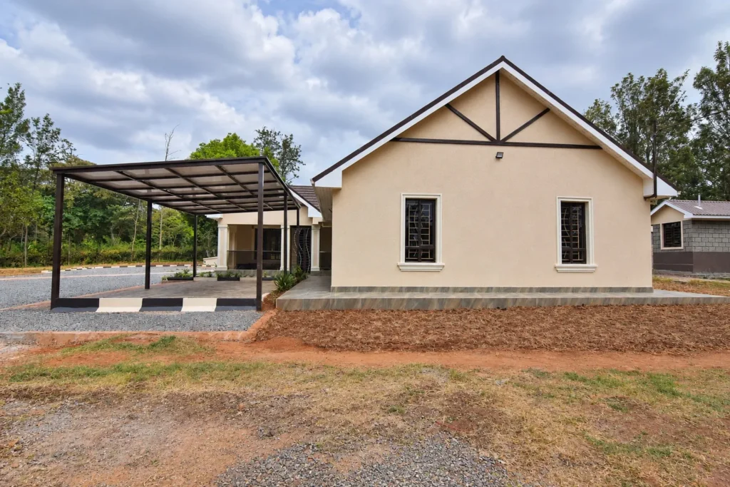 Renovated bungalow exterior, final look, Kilimambogo, Machakos (16)