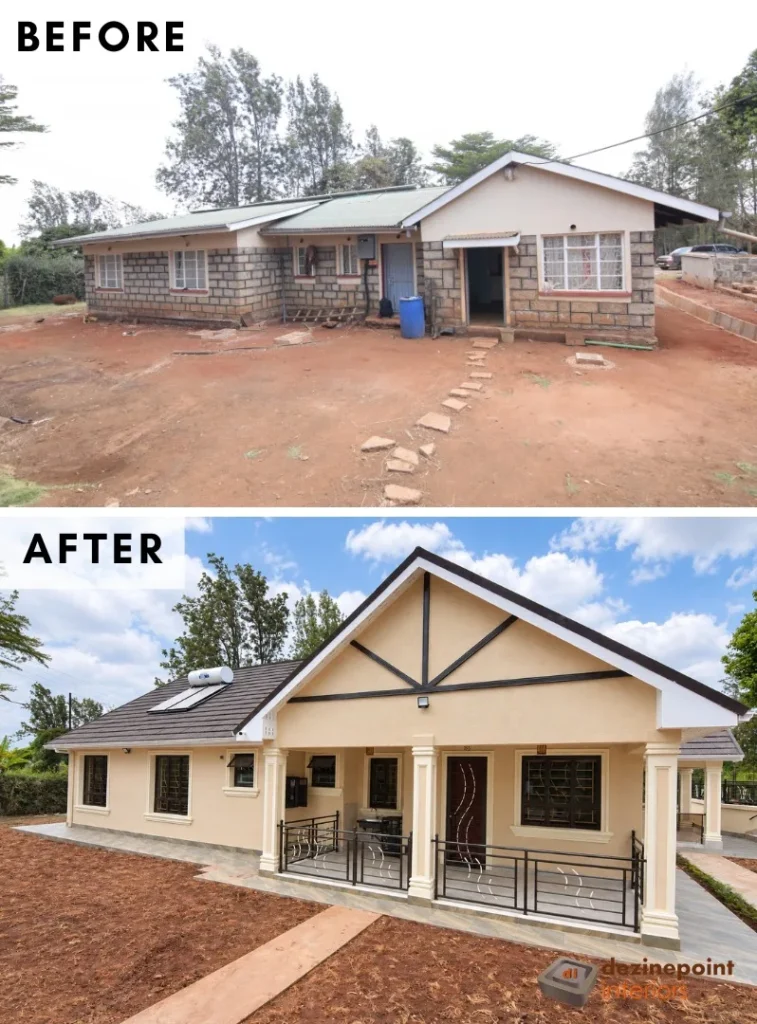 front-veranda-before-after-home-renovation-kilimambogo-machakos