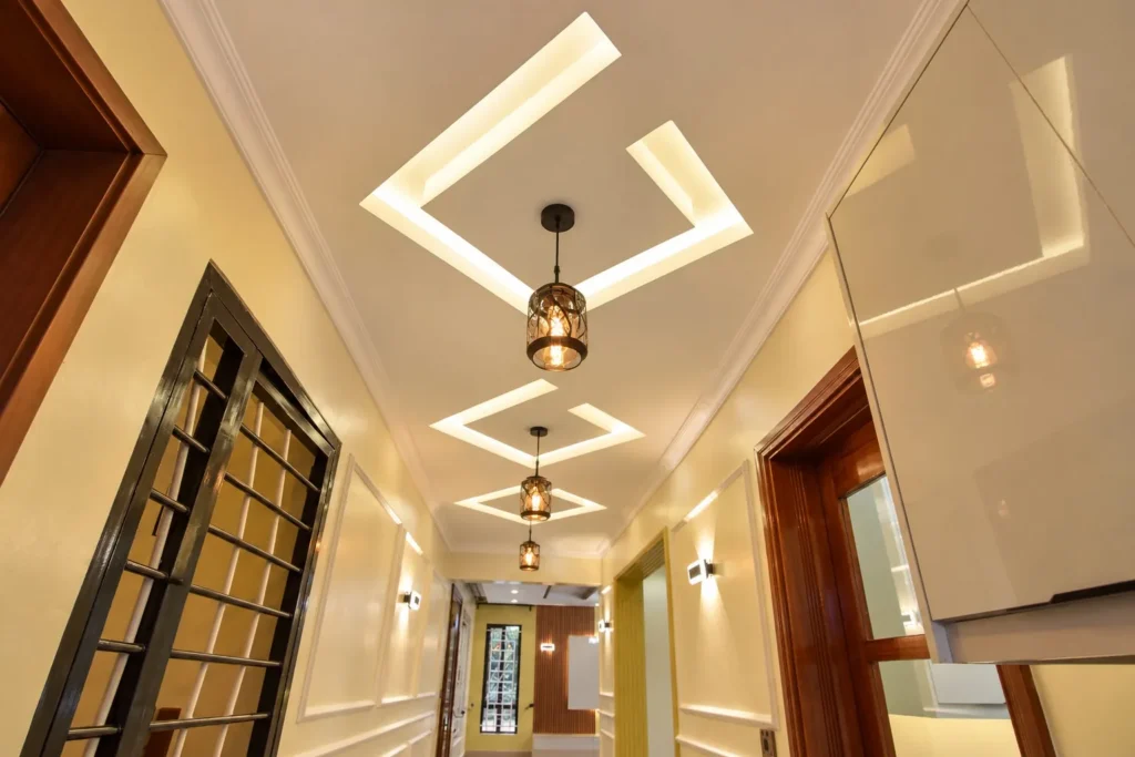 Gypsum ceiling design with LED lighting, Kilimambogo, Machakos (13)