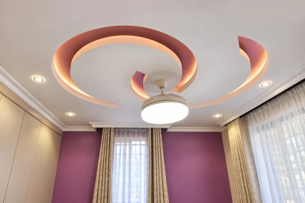 Gypsum ceiling design with LED lighting, Kilimambogo, Machakos (4)