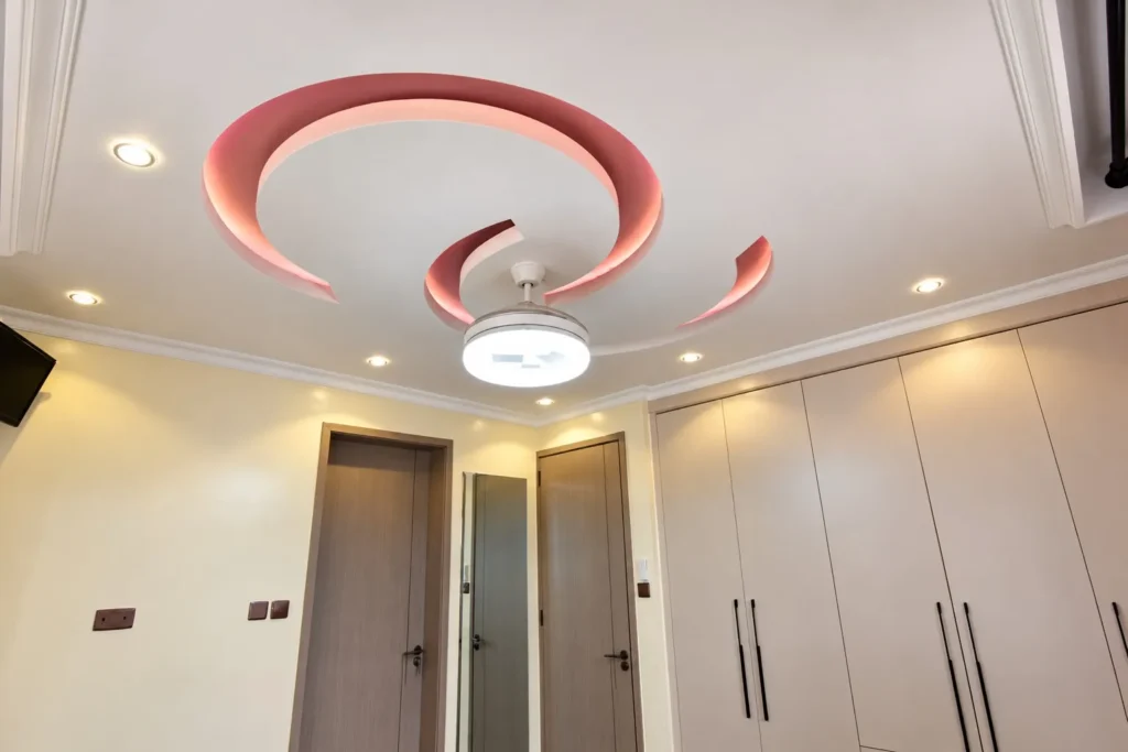 Gypsum ceiling design with LED lighting, Kilimambogo, Machakos (6)